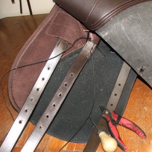 New-Leather-Girth-Straps-replaced-on-Saddles