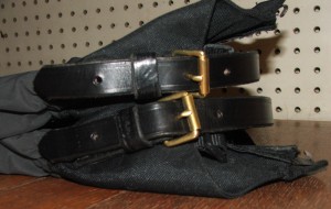 New Leather Stirrup Straps and Buckles on Gaiters
