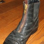 New zip in short jodpur boot